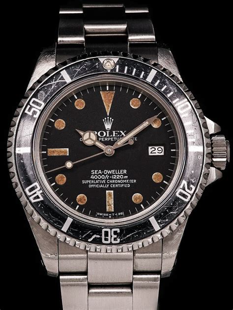 rolex sea dweller matte dial|Rolex Sea-Dweller 16660 movement.